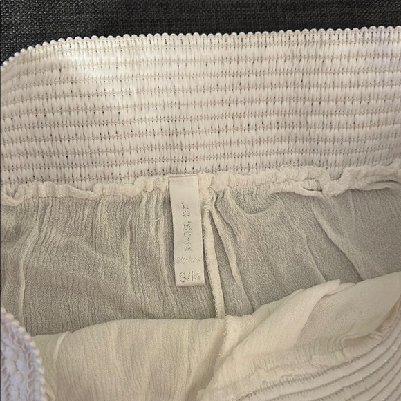 Beachwear White Wide-Leg Pants - Picture 2 of 4